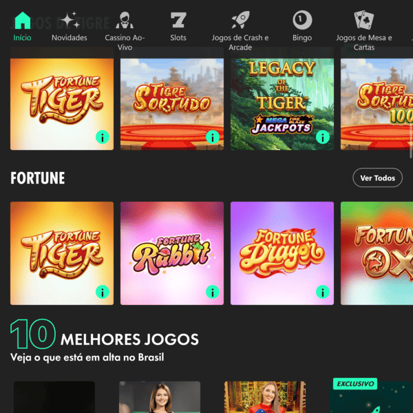 Jogos Fortune Tiger